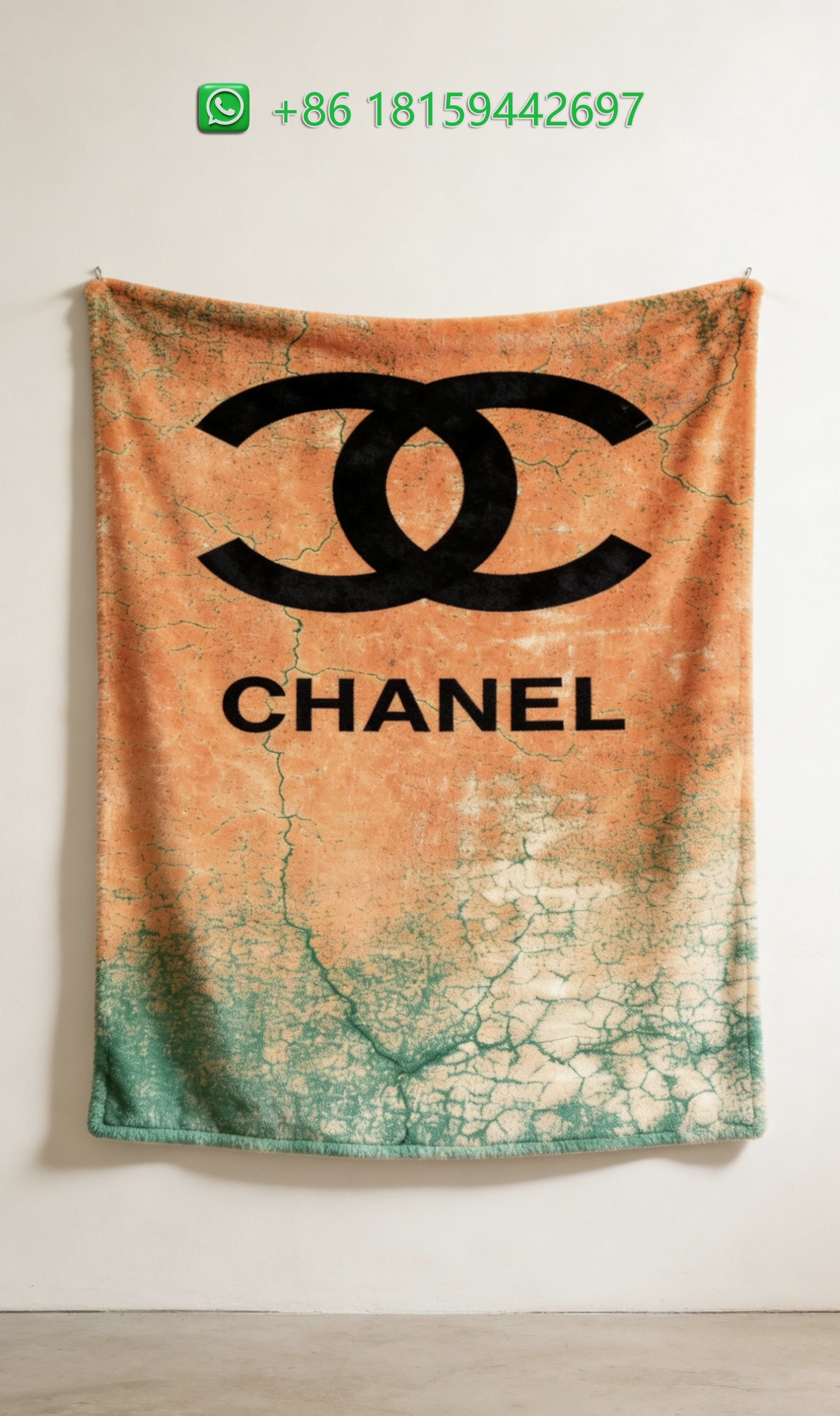 Chanel Throw Blankets